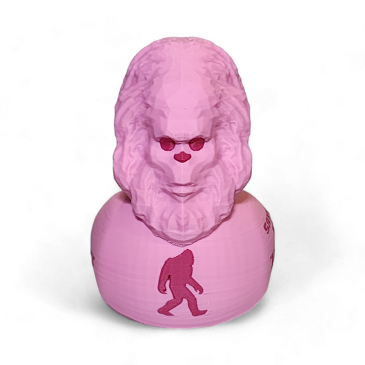 Bigfoot Save The Tatas Breast Cancer Awareness Duck
